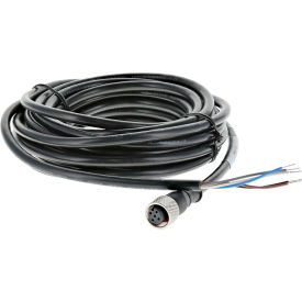 80/20® 10 15 25 30 40 & 45 Series M12 PVC Cord set to Flying Lead Cable 5 Pin 16' 20450