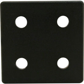 80/20® 15 30 Series 30 End Cap w/ Push-Ins Black 2050-PLAIN