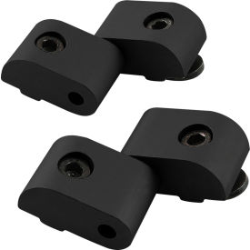 80/20® 10 Series Left Hand Lift-Off Hinge Assembly Black Anodize 2065-BLACK