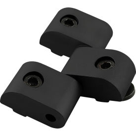 80/20® 10 Series Heavy Duty Hinge Black Anodize 2066-BLACK