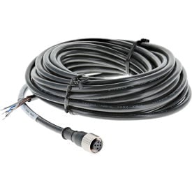 80/20® 10 15 25 30 40 & 45 Series M12 To Flying Lead Cable 5 Pin 9M 30 Ft Anodize Blk 20900
