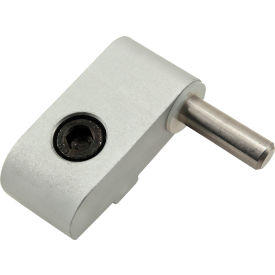 80/20® 15 Series Right Hand Lift-Off Hinge Section w/ Long Pin Anodize Finish Clear 2093