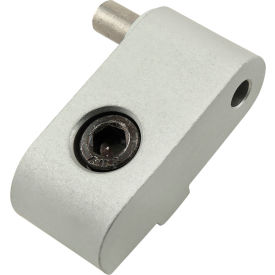 80/20® 15 Series Left Hand Lift-Off Hinge Section w/ Short Pin Anodize Finish Clear 2096