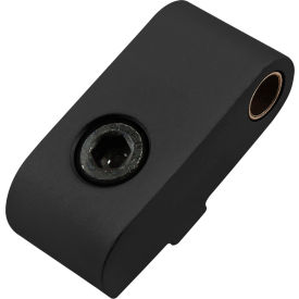 80/20® 15 Series Lift-off Hinge Section w/ Bushing Black 2097-BLACK
