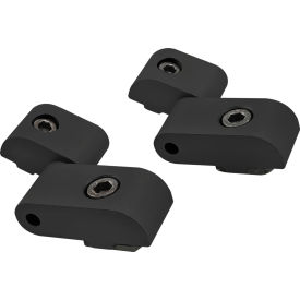 80/20® 10 Series To 80/20® 15 Series Right Hand Transition Lift-off Hinge Assembly Black 2101-BLACK