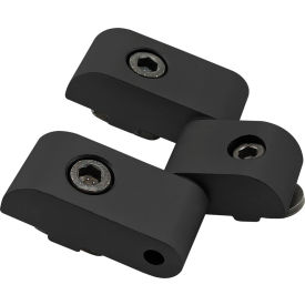 80/20® 10 To 15 Series Heavy Duty Transition Hinge Assembly Black Anodize 2103-BLACK