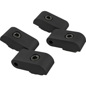 80/20® 15 Series Right Hand Lift-off Hinge Assembly Black Anodize 2104-BLACK
