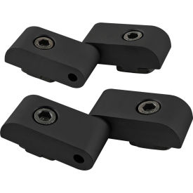 80/20® 15 Series Left Hand Lift-off Hinge Assembly Black Anodize 2105-BLACK