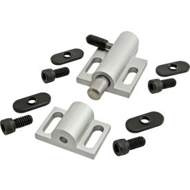 80/20® 10 & 15 Series Dead Bolt w/ Side Latch Anodize Finish Clear 2107