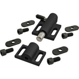 80/20® Black Deadbolt w/ Side Latch 2107-BLACK