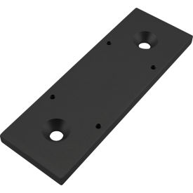 80/20® 10 Series Keeper Mount Plate for Grabber Door Catch Black 2122-BLACK