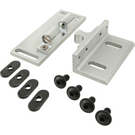 80/20® Tension Ball Latch with Mounting Brackets Anodize Finish Clear 2134