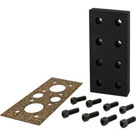 80/20® 15 Series Pressure Manifold Plate 8-Hole 3