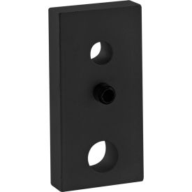 80/20® 15 Series Leveling Anchoring Base Plate 2-Hole 15 Series Black 2165-BLACK