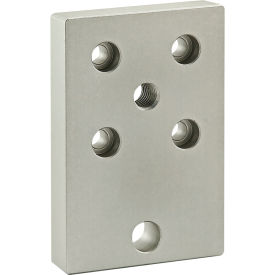 80/20® 15 Series Leveling/Anchoring Base Plate with 1/2-13 Tap For 3030 2180