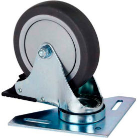 80/20 2338 Triangular Top Plate Caster Swivel W/Brake 2338