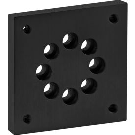 80/20® 10 Series Base Plate for 2714 Black 2406-BLACK