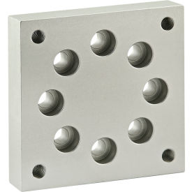 80/20® 15 Series Leveling Caster Base Plate For 2715 Clear 2408