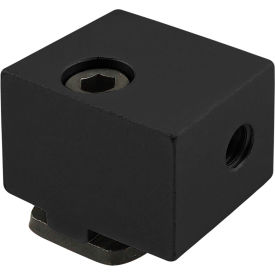 80/20® 15 Series Panel Mount Block Black 2425-BLACK