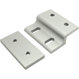 80/20® 15 Series & Ready Tube Single Arm Wide Mesh Retainer with Wide Backing Plate 2435