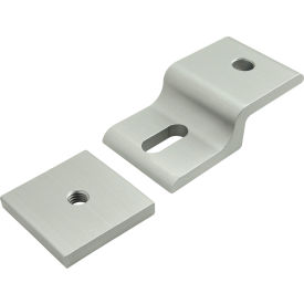 80/20® 15 & Ready Tube Series Tube Single Arm Narrow Mesh Retainer with Narrow Backing Plate 2436