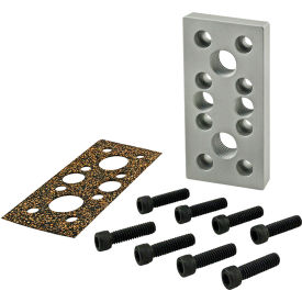 80/20® 10 Series 12-Hole Pressure Manifold Feed Plate 2449