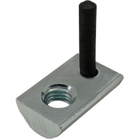 80/20® 25 Series M5 X 0.8 Drop In T-Nut w/ Flex Handle Bright 25-1956