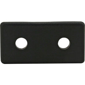 80/20® 25 Series 2025 Matte Finish Plain End Cap with Push-In Fastener 25-2025-PLAIN