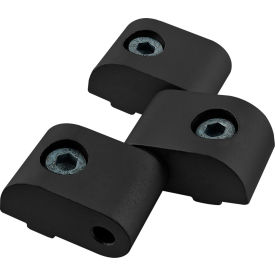 80/20® 25 Series Heavy Duty Hinge Assembly Black Anodize 25-2066-BLACK