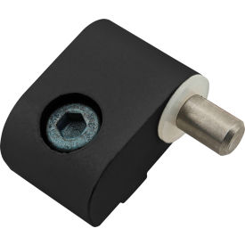80/20® 25 Series Right Hand Lift-Off Hinge w/ Short Pin Black 25-2075-BLACK