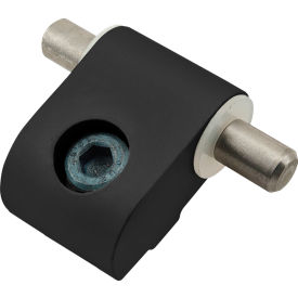 80/20® 25 Series Lift-Off Hinge w/ Two Pins Black 25-2078-BLACK