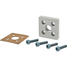 80/20® 25 5 Series -Hole Square Pressure Manifold Feed Plate 25-2159