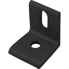 80/20® 25 Series Panel Mount Bracket Black 25-2428-BLACK