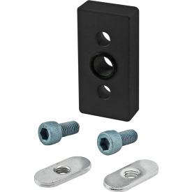 80/20® 25 Series Pressure Manifold Access Plate Black 25-2439-BLACK