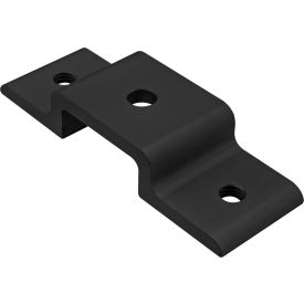 80/20® 25 Series Double Arm Narrow Panel Retainer 25MM Aluminum Black 25-2512-BLACK