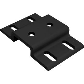 80/20® 25 Series Double Arm Wide Mesh Retainer Black Anodize 25-2523-BLACK