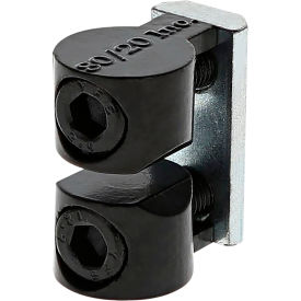 80/20® 25 Series M5 Double Anchor short Assembly Black 25-3095