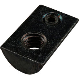 80/20® 25 Series 10-32 Drop In T-Nut w/ Set Screw Black 25-3312