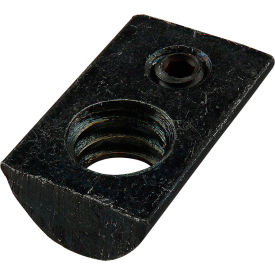 80/20® 25 Series 1/4-20 Drop In T-Nut w/ Set Screw Black 25-3313