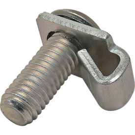 80/20® 25 Series Single Tab End Fastener w/ M6 Screw Bright 25-3383