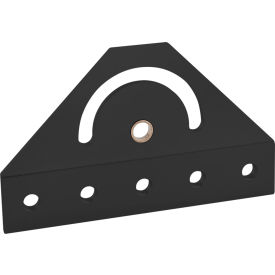 80/20® 25 Series 180 Degree Pivot Bracket Black 25-4024-BLACK