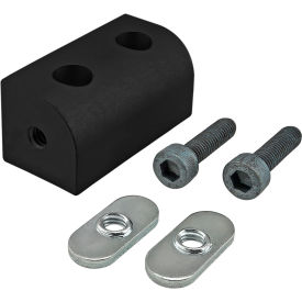 80/20® 25 Series Universal Right Angle Living Nub Black 25-4027-BLACK