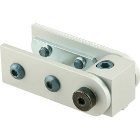 80/20® 25 Series 0 Degree Right Angle Living Hinge w/ Straight Arms Clear 25-4028