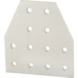 80/20® 25 Series 12 Hole Tee Flat Plate 25-4125