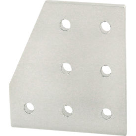 80/20® 25 Series 7 Hole 90 Degree Angled Stacked Flat Plate 25-4129