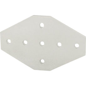 80/20® 25 Series 7 Hole Cross Flat Plate 25-4135