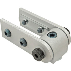 80/20® 25 Series Standard 0 Degree Dynamic Pivot Assembly with Dual Straight Arms Clear 25-4180