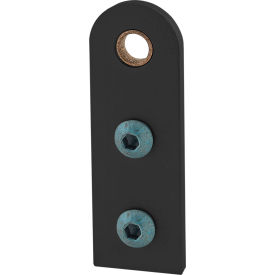 80/20® 25 Series 75mm Standard Straight Dynamic Pivot Arm Black 25-4185-BLACK