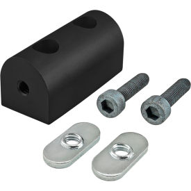 80/20® 25 Series 50mm Universal Pivot Nub Black 25-4186-BLACK