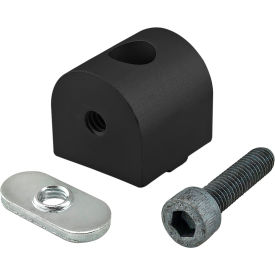 80/20® 25 Series 0 Degree Structural Pivot Nub Black 25-4187-BLACK